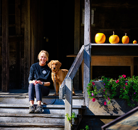 Meet the owner, Gabriela Schoenwetter with her sweet Dog Maya