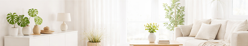 A light and well organized living space